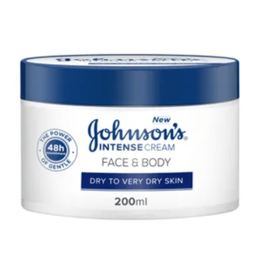 Johnson Intense Cream Face & Body 200ml