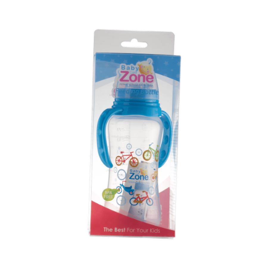 Baby Zone رضاعة 300مل يدين بعلبة 8529