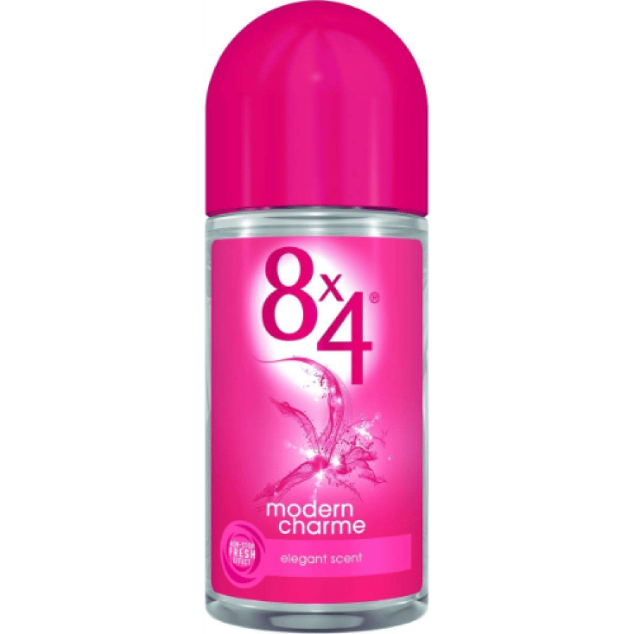 8X4مزيل عرق برأس دوار مودرن تشارم 50مل