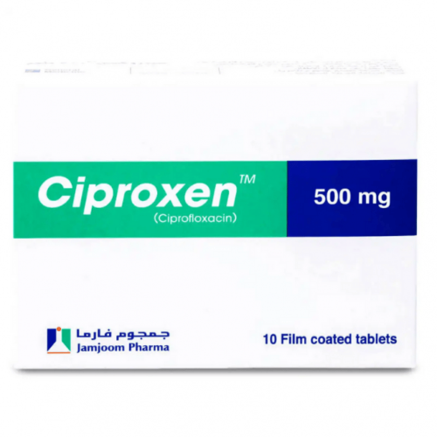 سيبروكين 500 ملجم 10 اقراص