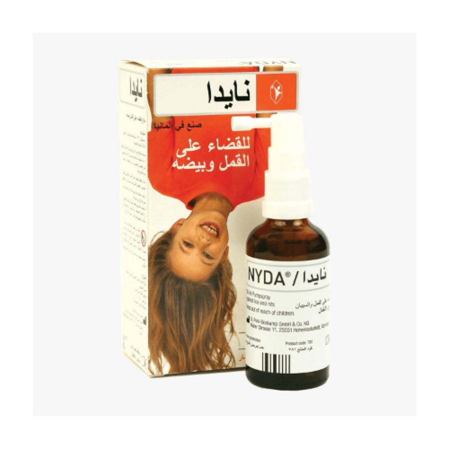نايدا بخاخ مع مشط ضد القمل50 مل