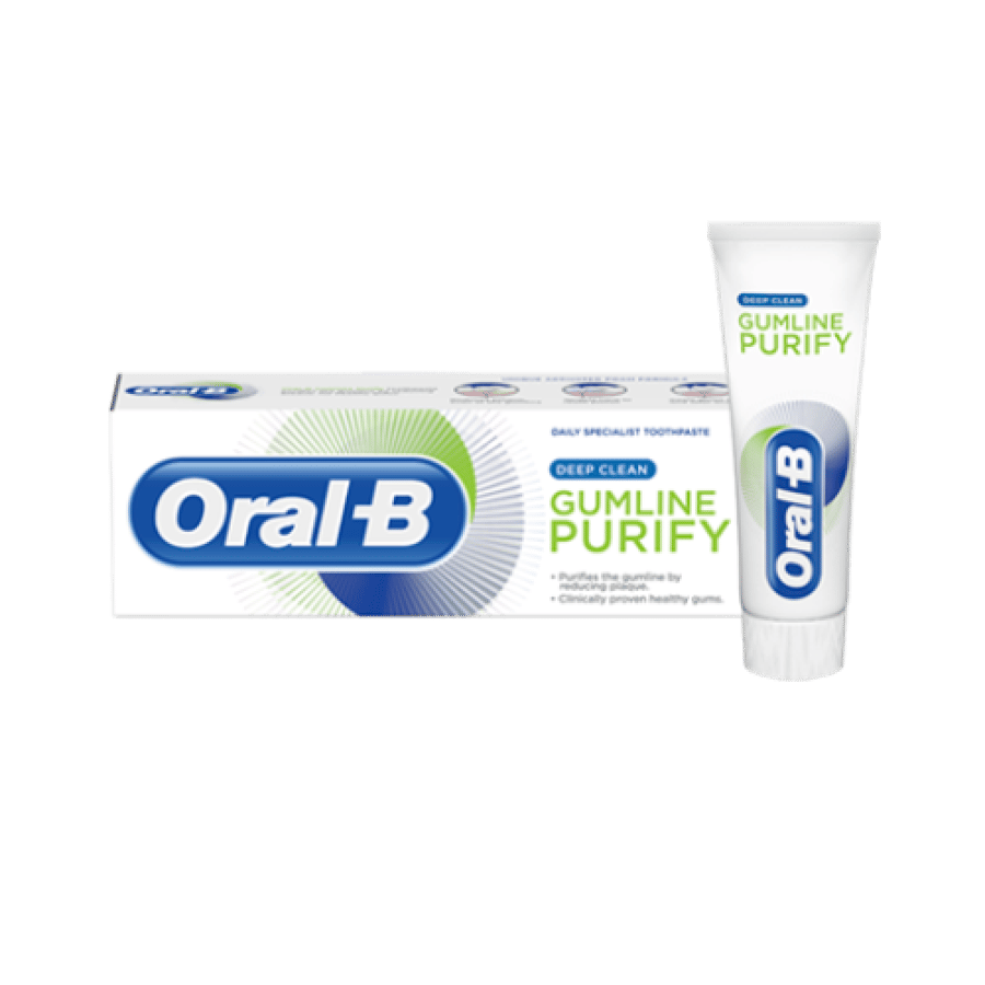 أورال-بي Gumline Purify Deep Clean معجون أسنان 75 مل