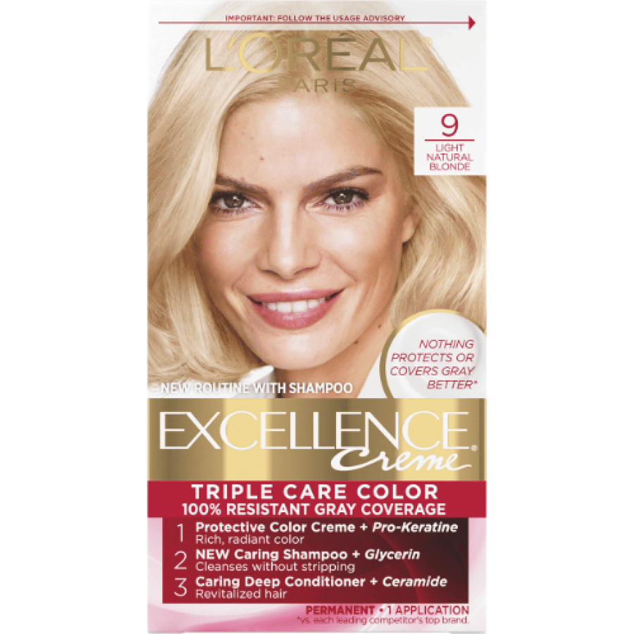 Loreal Excellence Cream ( 9 )