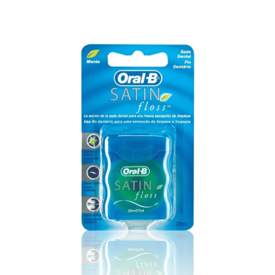Oral B Dental Floss Satin Floss Mint