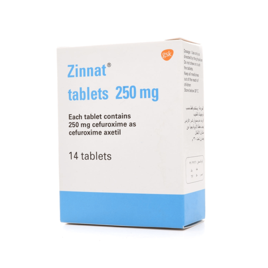 Zinnat 250 mg 14 Tablet