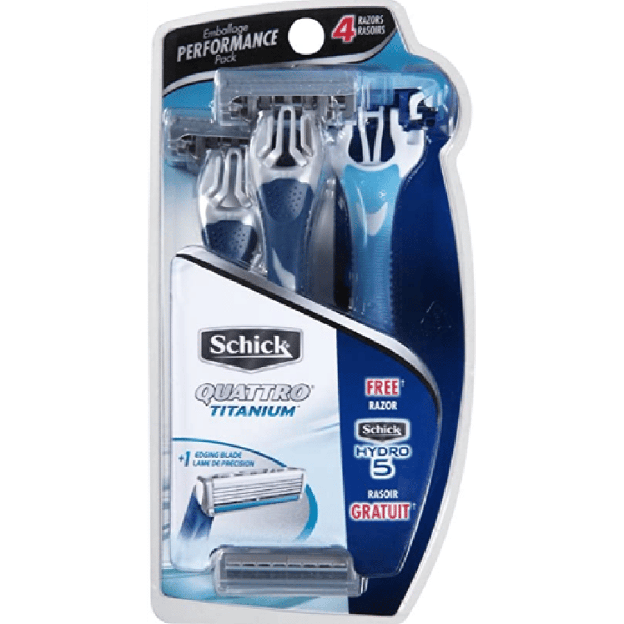 Schick Quattro Titanium Men 3 Razors