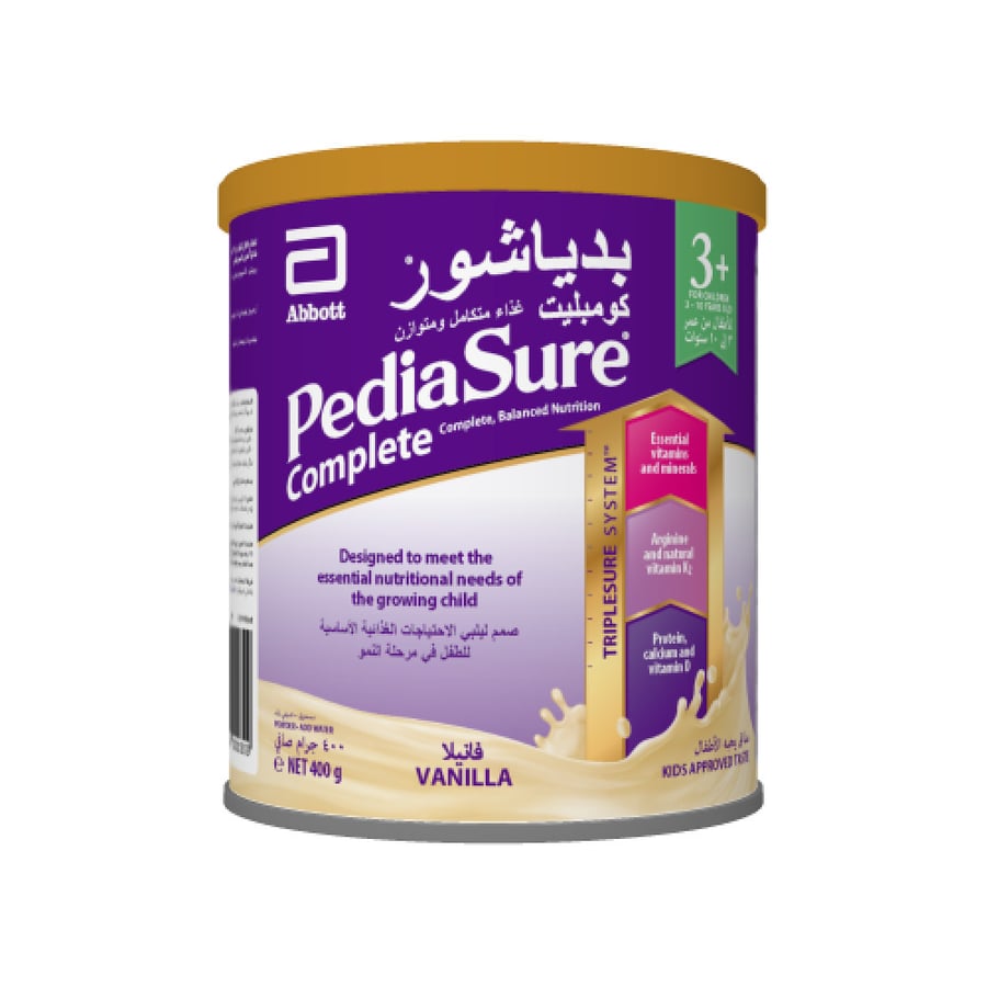 pediasure complete 3+ vanilia 400g