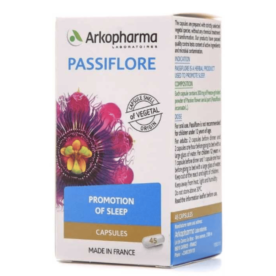 arkopharma passiflore 300 mg capsule 45pcs