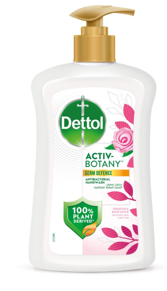 Dettol Hand Wash Activ-Botany Rose Water & Hibiscus 400 ml