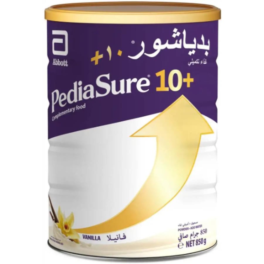 بيدياشور 10+ غذاء تكميلي بطعم الفانيلا - 850 جم