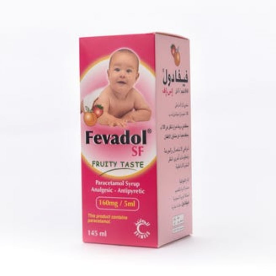 Fevadol Sf Syrup 145 ml | analgesic and antipyretic