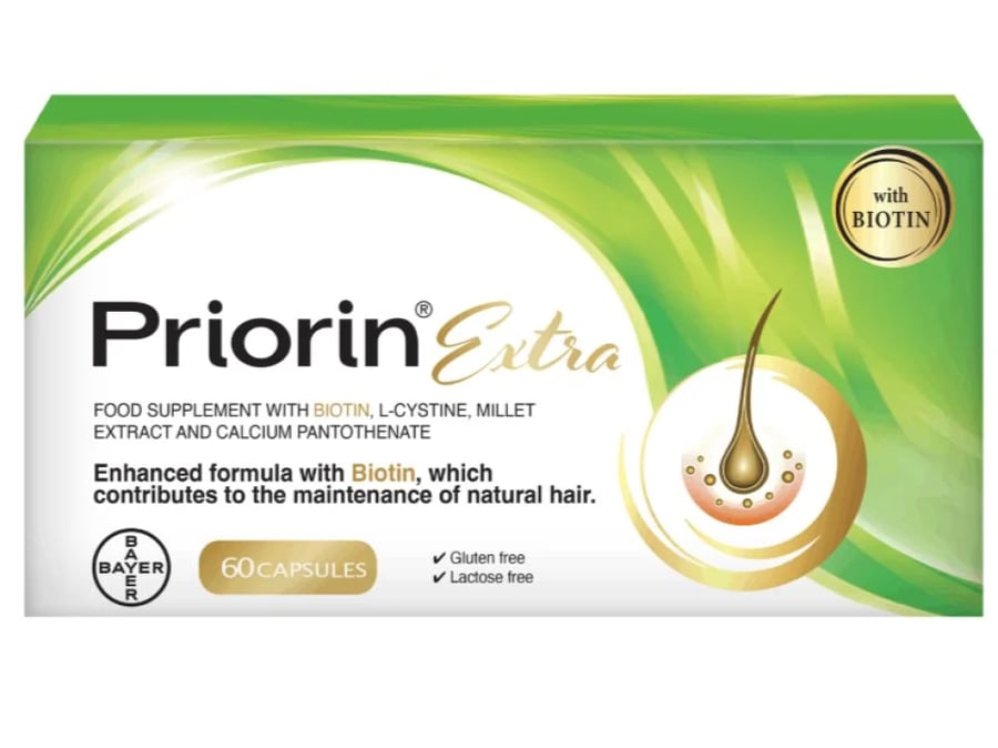 Priorin Extra Biotin Fortified - 60 Capsules