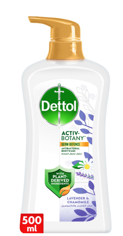 Dettol Shower Gel Activ-Botany Lavendar & Chamomile 500 ml
