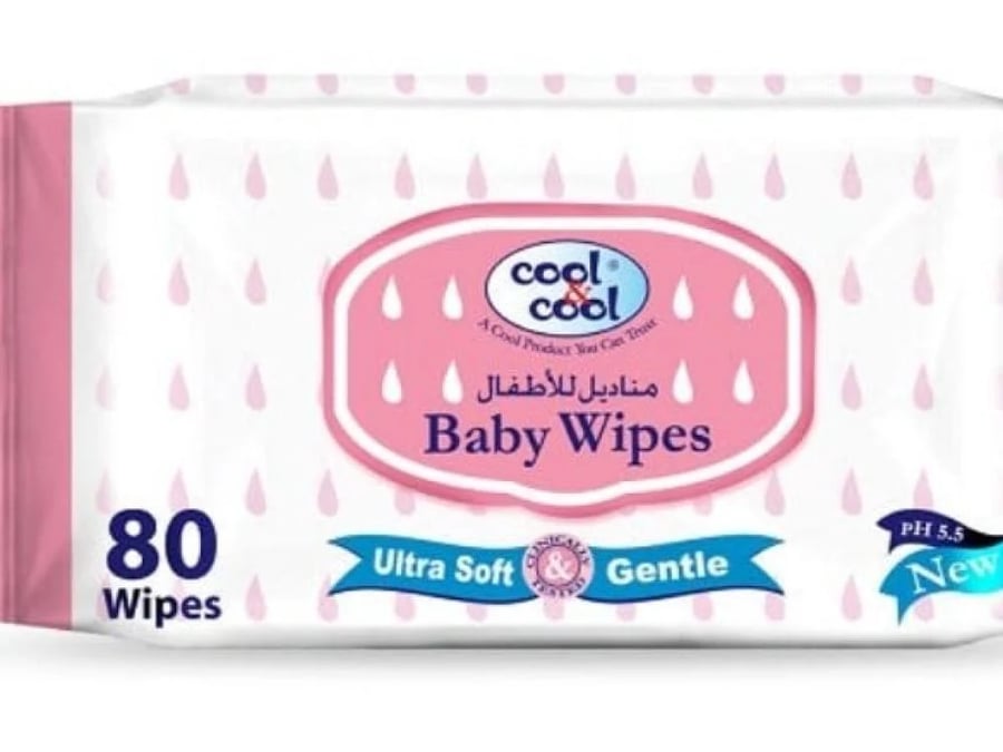Cool&Cool Baby Wipes Regular 80 pcs