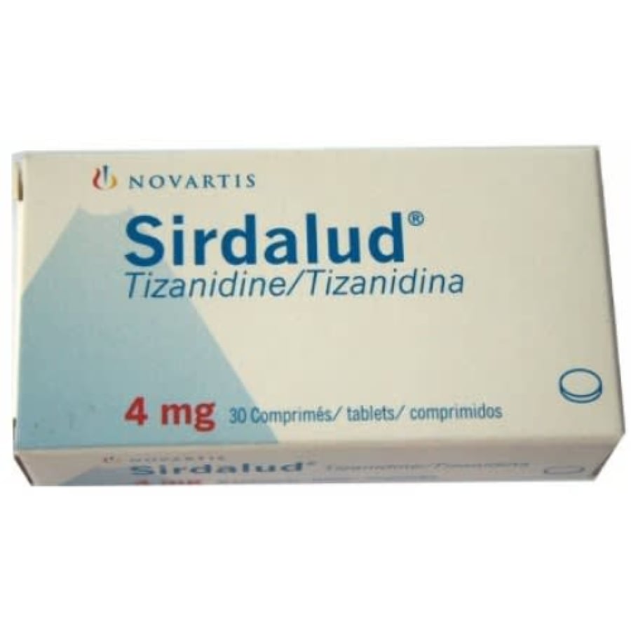 Sirdalud 4 mg Tablet 30pcs