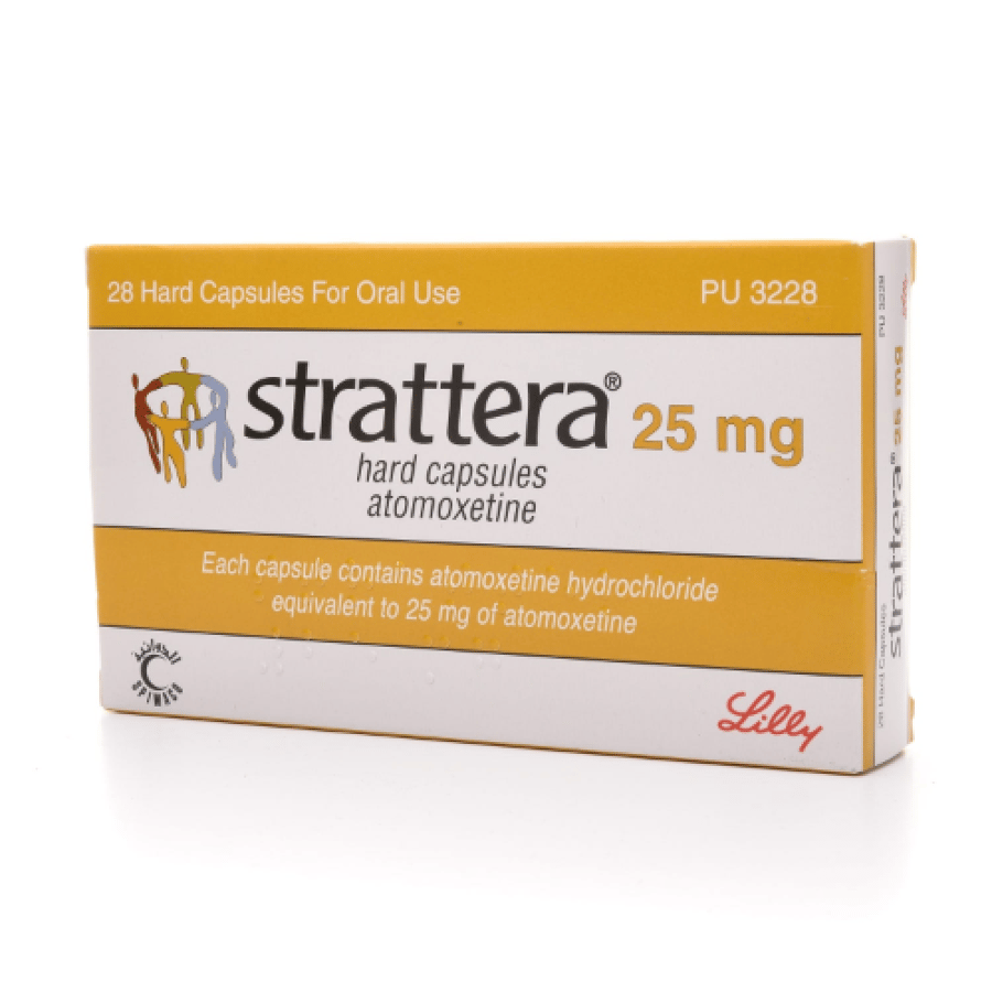 Strattera 25mg 28capsules