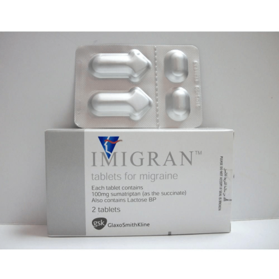 Imigran 100 mg Tablet 2pcs