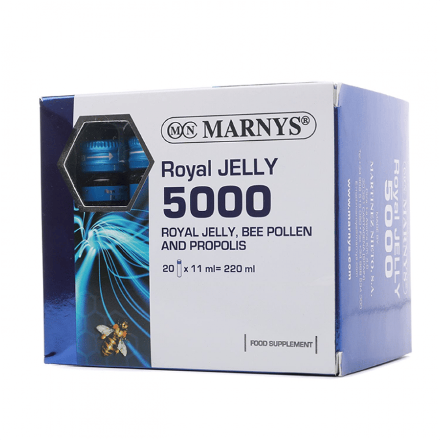 مارنيز رويال جيلي 5000 - 20 قارورة للشرب * 11 مل