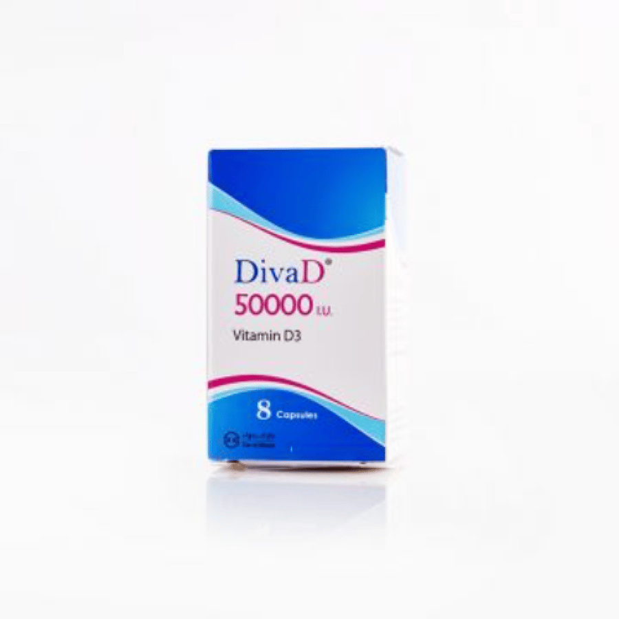 ديفا-دي 50000وحده 8 كبسوله