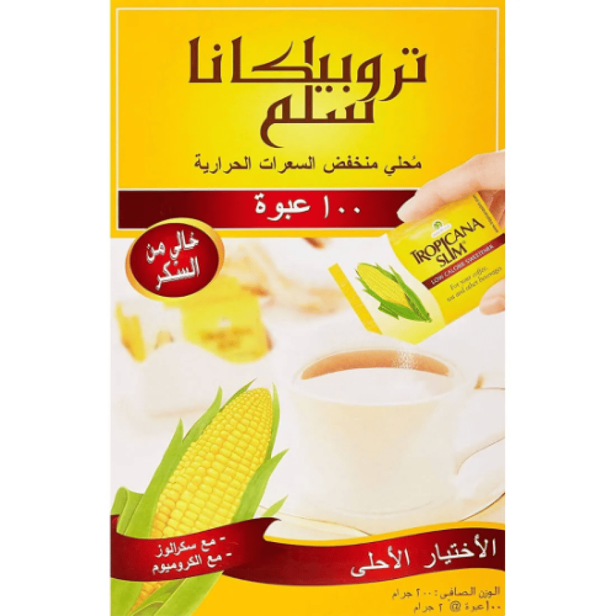 تروبيكانا سليم قليل السعرات الحرارية 100 كيس