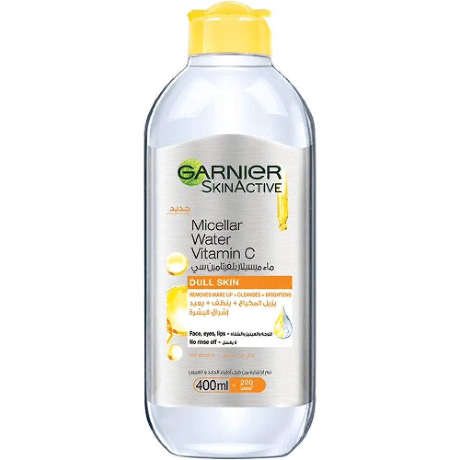 Garnier Micellar Brightening Water makeup removal 400ML