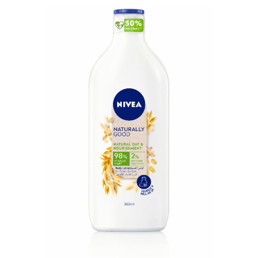 Nivea Body Lotion Naturally Good Oat & Nourishment 350ML