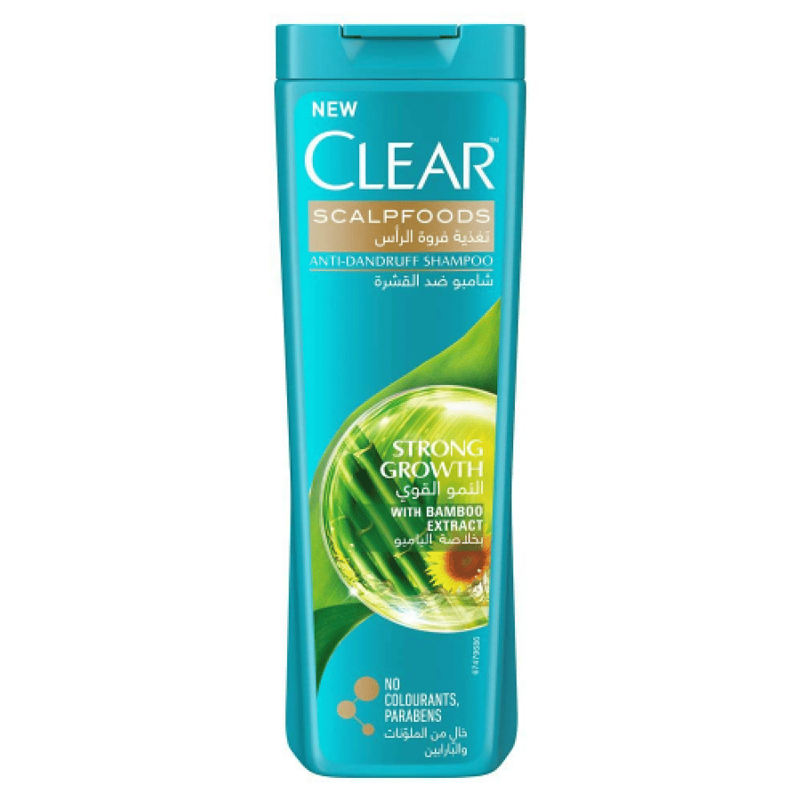 CLEAR SHAMPOO SCALPFOODS STRONG GROWTH 400ML