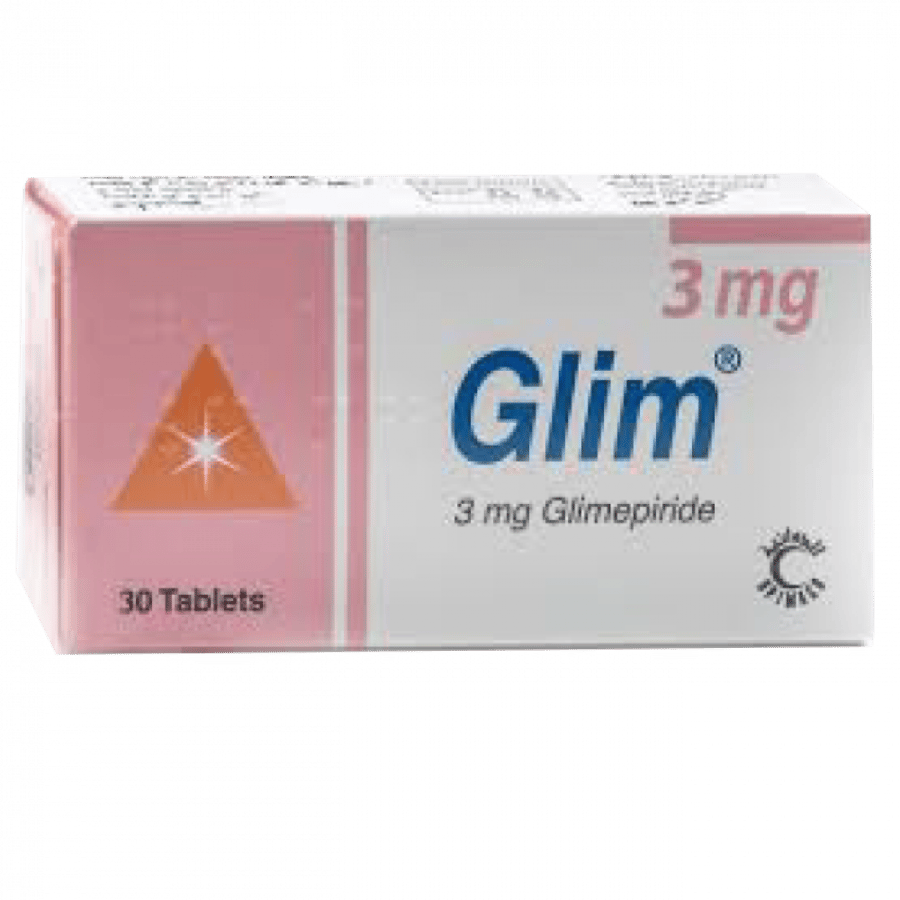 glim 3 mg tablet 30pcs