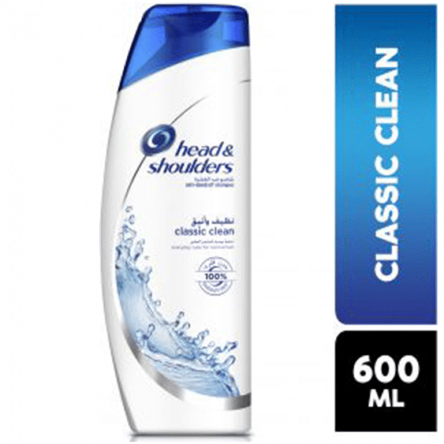 Head&Shoulders Shampoo Classic Clean Normal Hair 600 ml