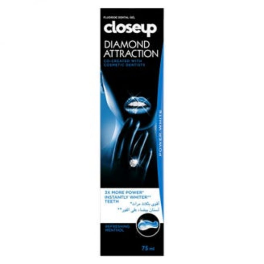 Close-Up Toothpaste Diamond Attraction Power White 75 ml