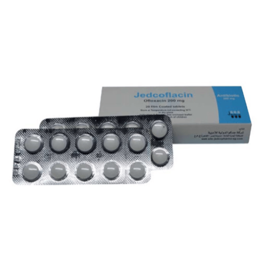 جدكوفلاسين 200 مجم 10 اقراص