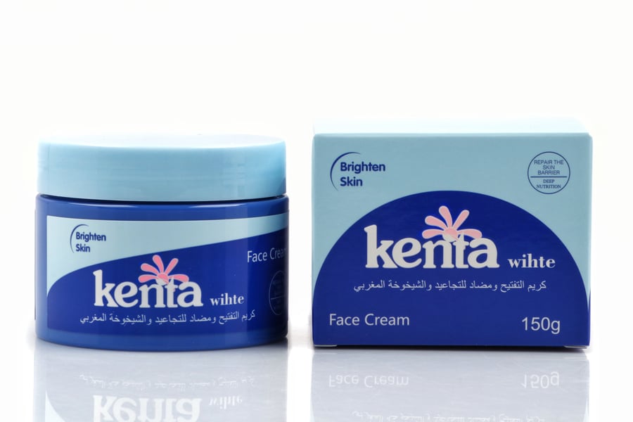 Moroccan brightening and anti-wrinkle and aging cream - 150 grams from Kenta White