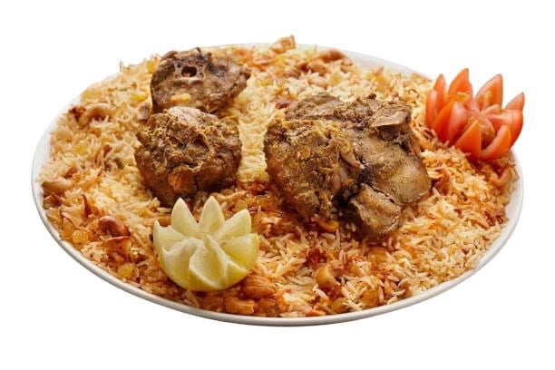 كبسة لحم حاشي طازج