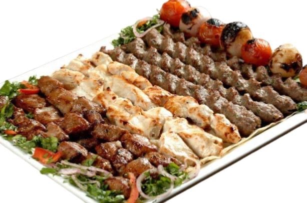 صحن مشاوي مشكل