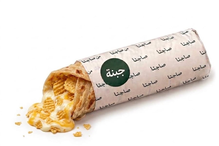 ساندويتش جبنه وشيبس