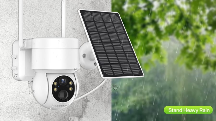كاميرا  1080P HD واي فاي مراقبة بلوح طاقة شمسية 2MP
