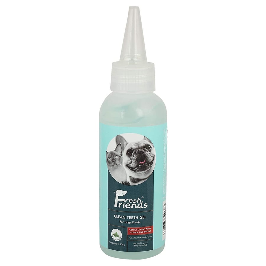 فريش فريندز جل لتنظيف اسنان القطط والكلاب Fresh Friends 108g