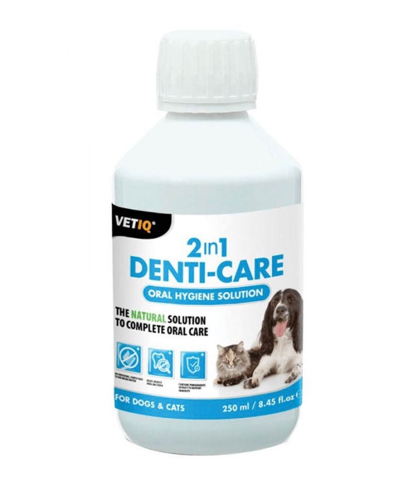 سائل العناية بالاسنان للقطط والكلاب VETIQ 250ml
