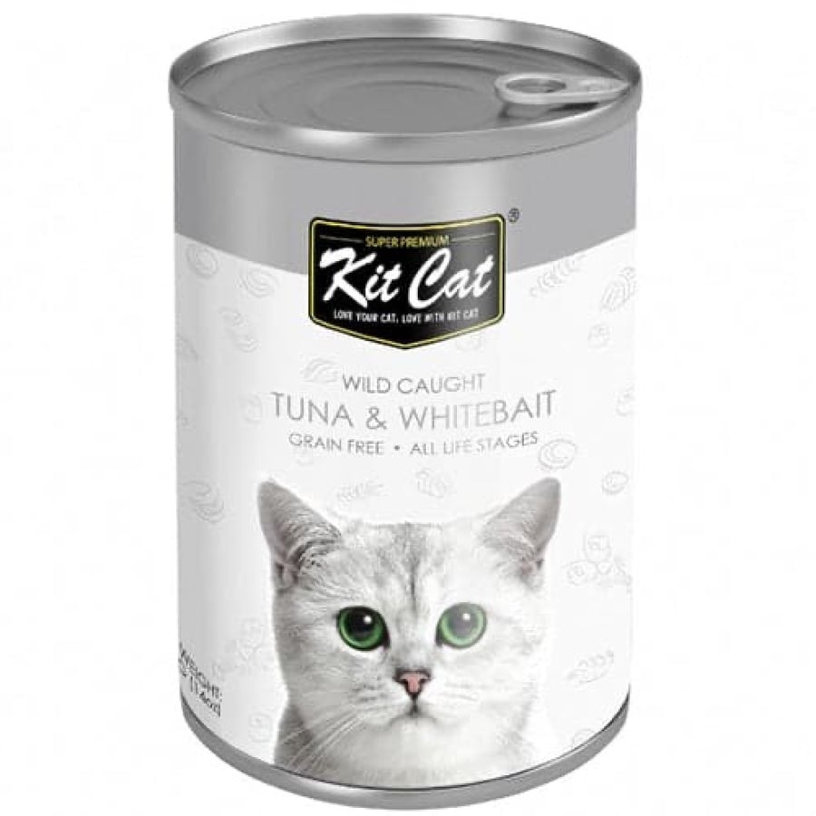 كت كات معلبات التونا وصغار السمك  KitCat 400g