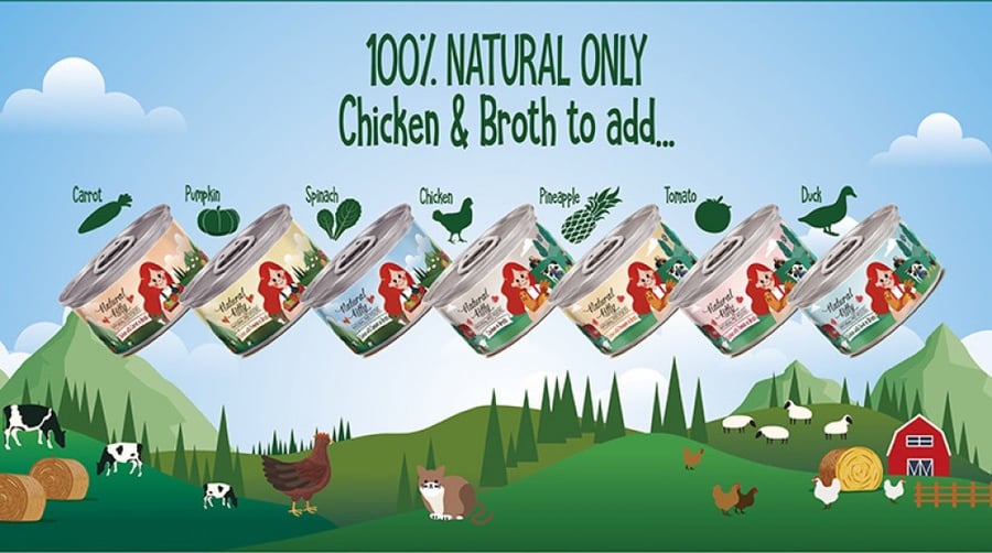 Natural Kitty canned tuna for cats 80g