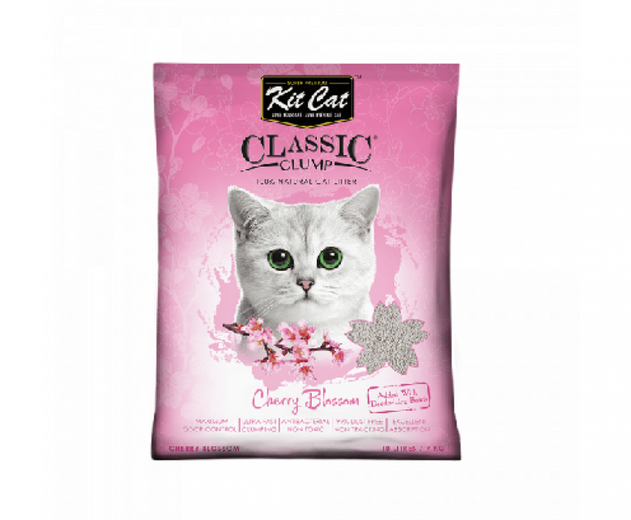 رمل كت كات كلاسيك برائحة زهر الكرز Kit Cat 10L