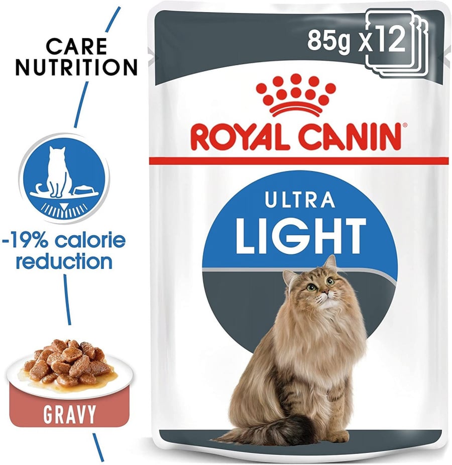 رويال كانين اظرف الترا لايت وايت كير Royal Canin 85g