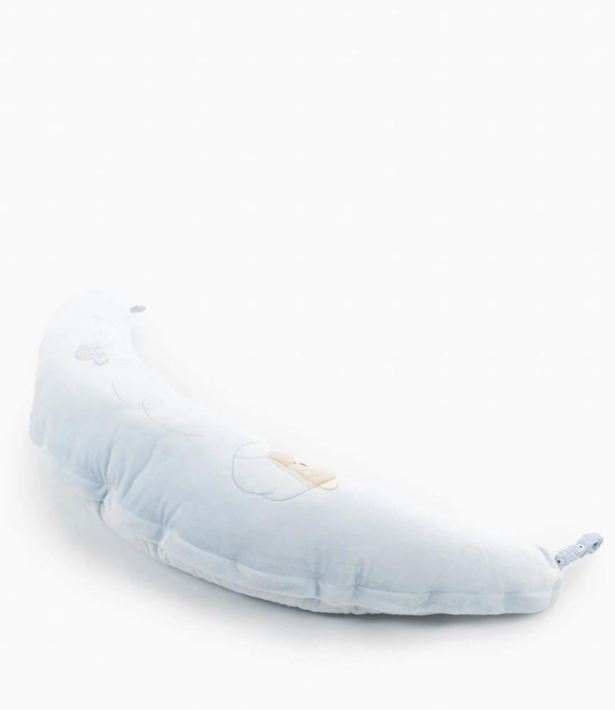 Multi-purpose nursing pillow - blue