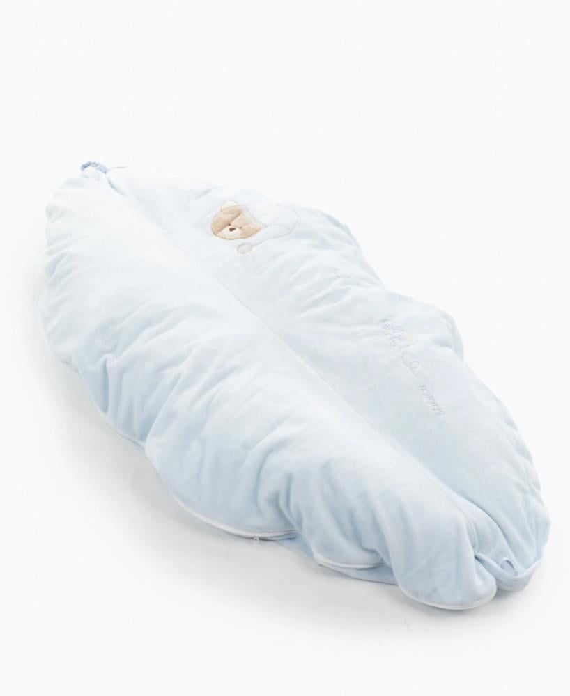 Multi-purpose nursing pillow - blue