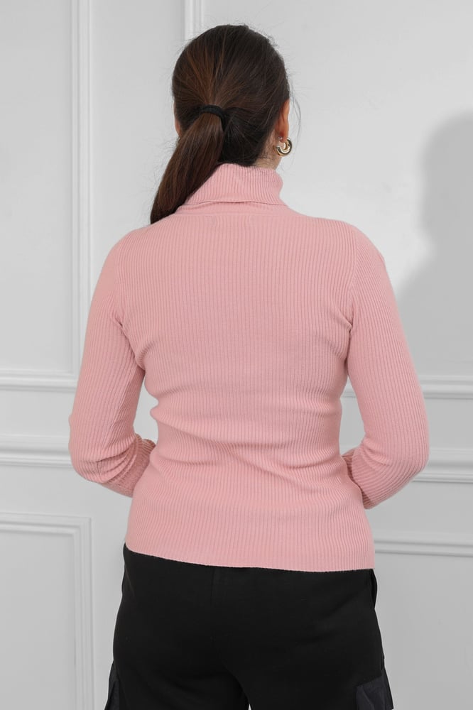 Women's high neck and long sleeves