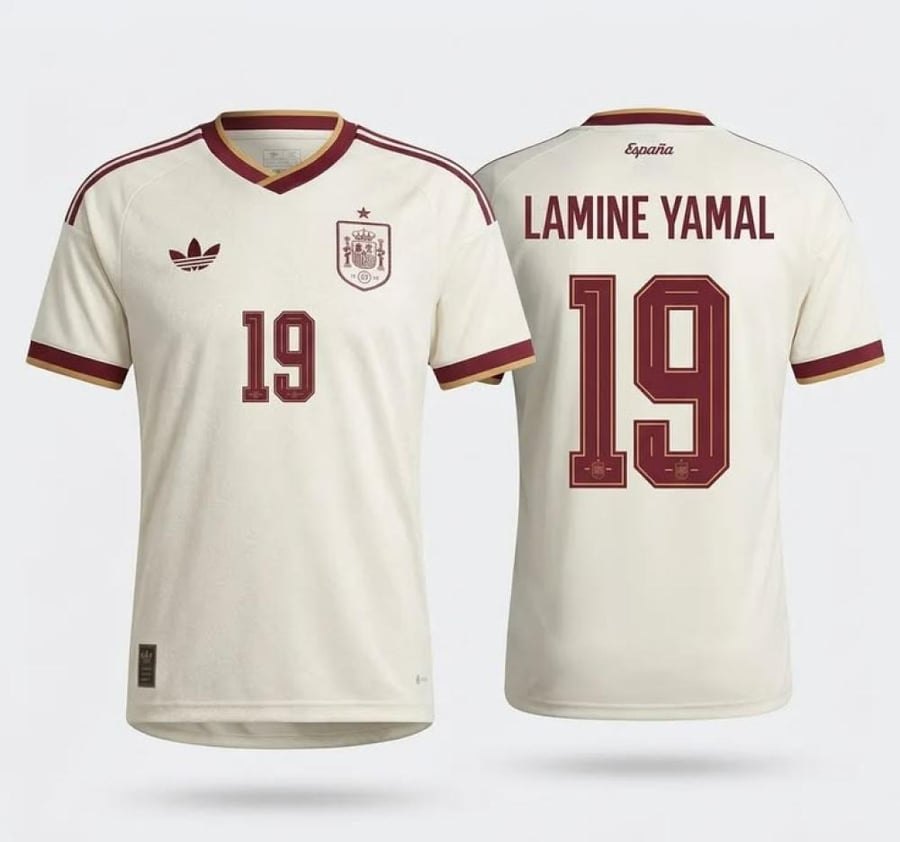 تيشيرت منتخب إسبانيا الأساسي الجديد 2026