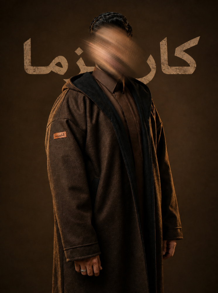 فروة رجالي دبل فيس أسود و عودي
