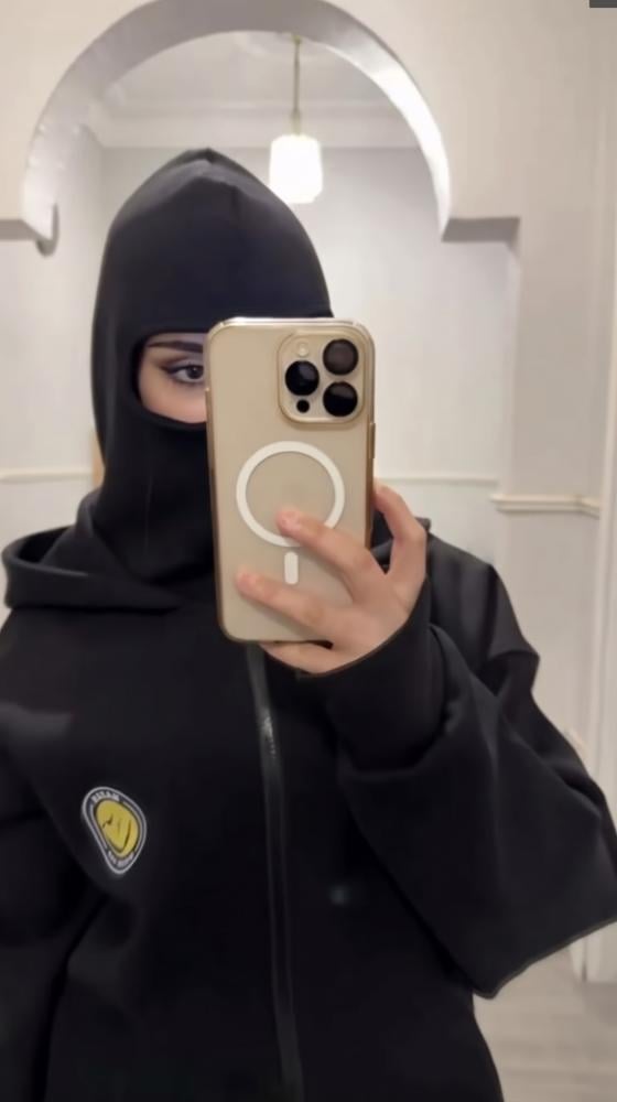 هودي نينجا بشعار النصر  هودي الخامه الاصلي