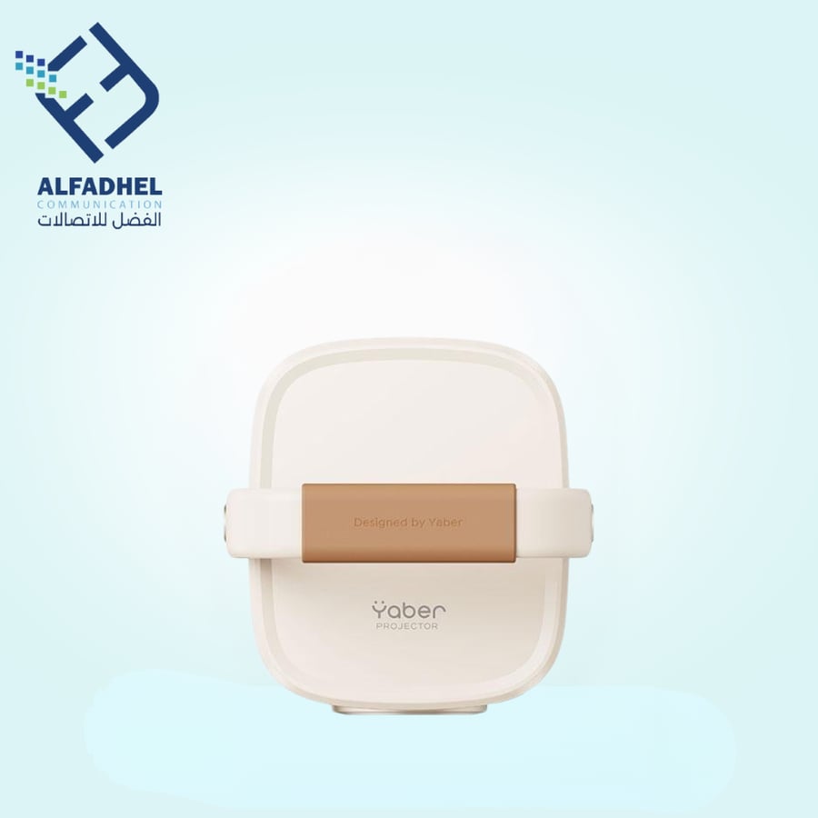 جهاز عرض بروجكتر ذكي محمول Yaber T2 Plus مع بطارية 2.5 ساعة ومكبرات صوت JBL مزدوجة بقوة 5 واط