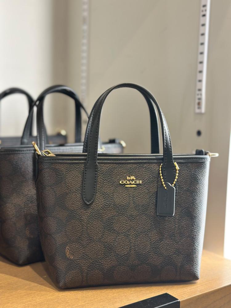 حقيبة كوتش ميني سيتي توت فوري | Coach Mini City Tote (Leather)